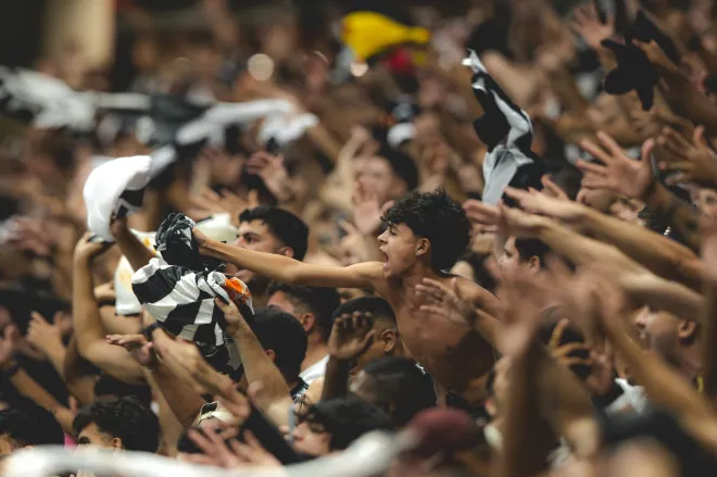 Torcida do Atlético na Arena MRV • Pedro Souza/Atlético
