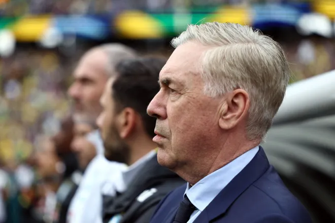Carlo Ancelotti, técnico da Seleção Brasileira