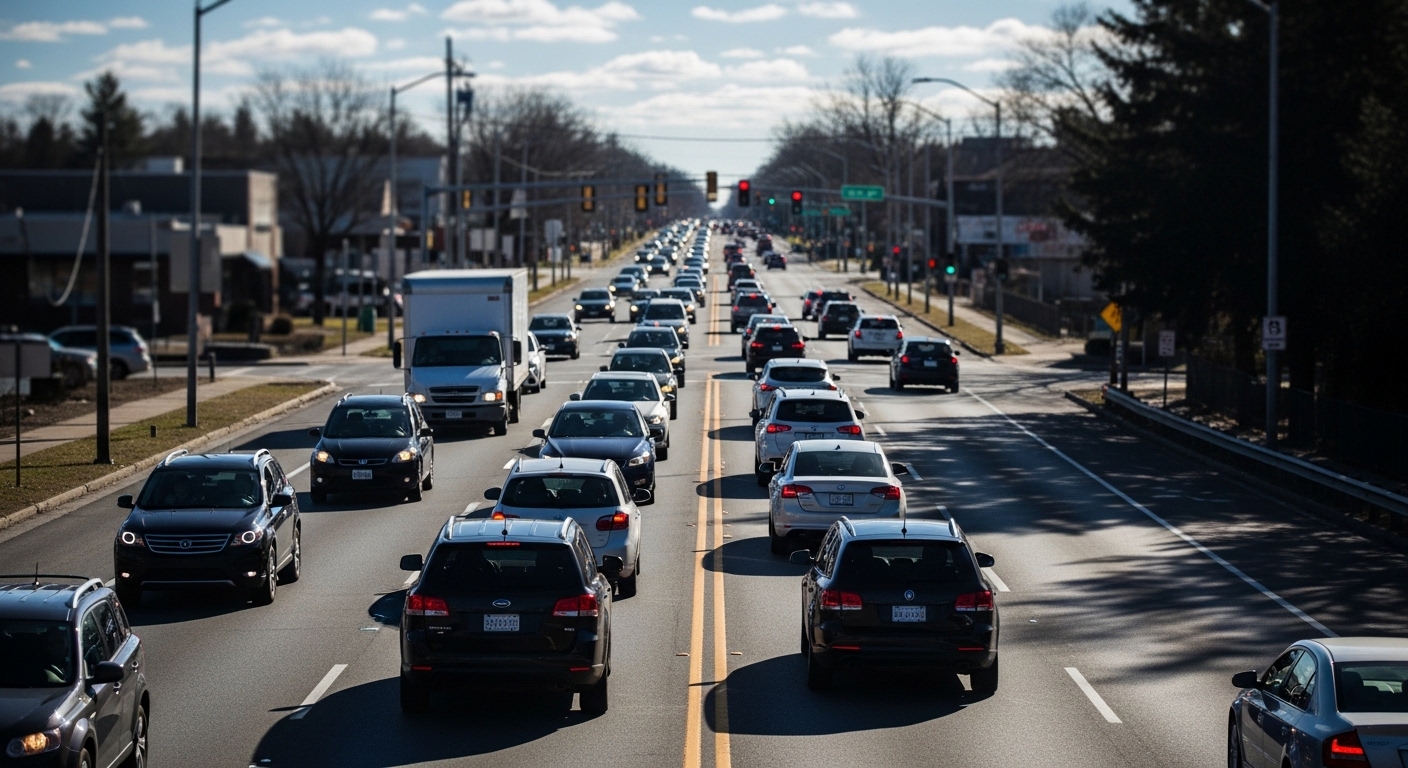 Trânsito caótico na Avenida Tereza Cristina gera protestos de moradores