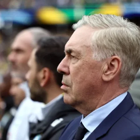 Carlo Ancelotti, técnico da Seleção Brasileira