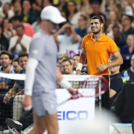 João Fonseca é valente, mas perde para Carlos Alcaraz no Miami Open