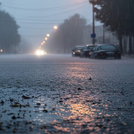 Fortes chuvas em Barreiro e região